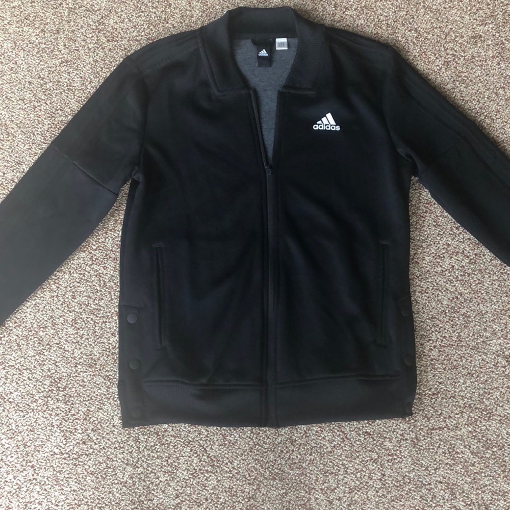 Black Adidas Jacket Small